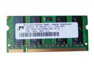 Памет за лаптоп DDR2 2GB PC2-6400S Micron (втора употреба)